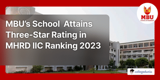 MBU’s School of Pharmaceutical Sciences Excels: Attains Three-Star Rating in MHRD IIC Ranking 2023